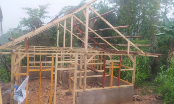 Rangka Rumah  Sudah Dipasang  Rangka Rumah  Sudah Dipasang